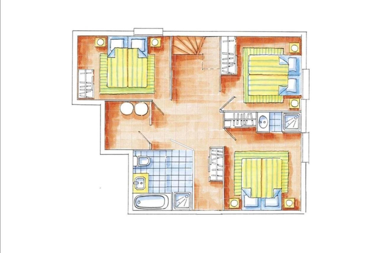 Chalet Ananas, Hameau Des Marmottes Сен-Мартен-де-Бельвиль Экстерьер фото