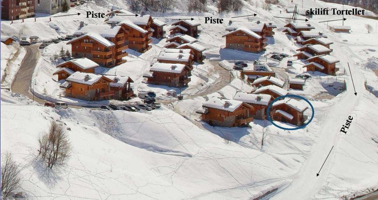 Chalet Ananas, Hameau Des Marmottes Сен-Мартен-де-Бельвиль Экстерьер фото