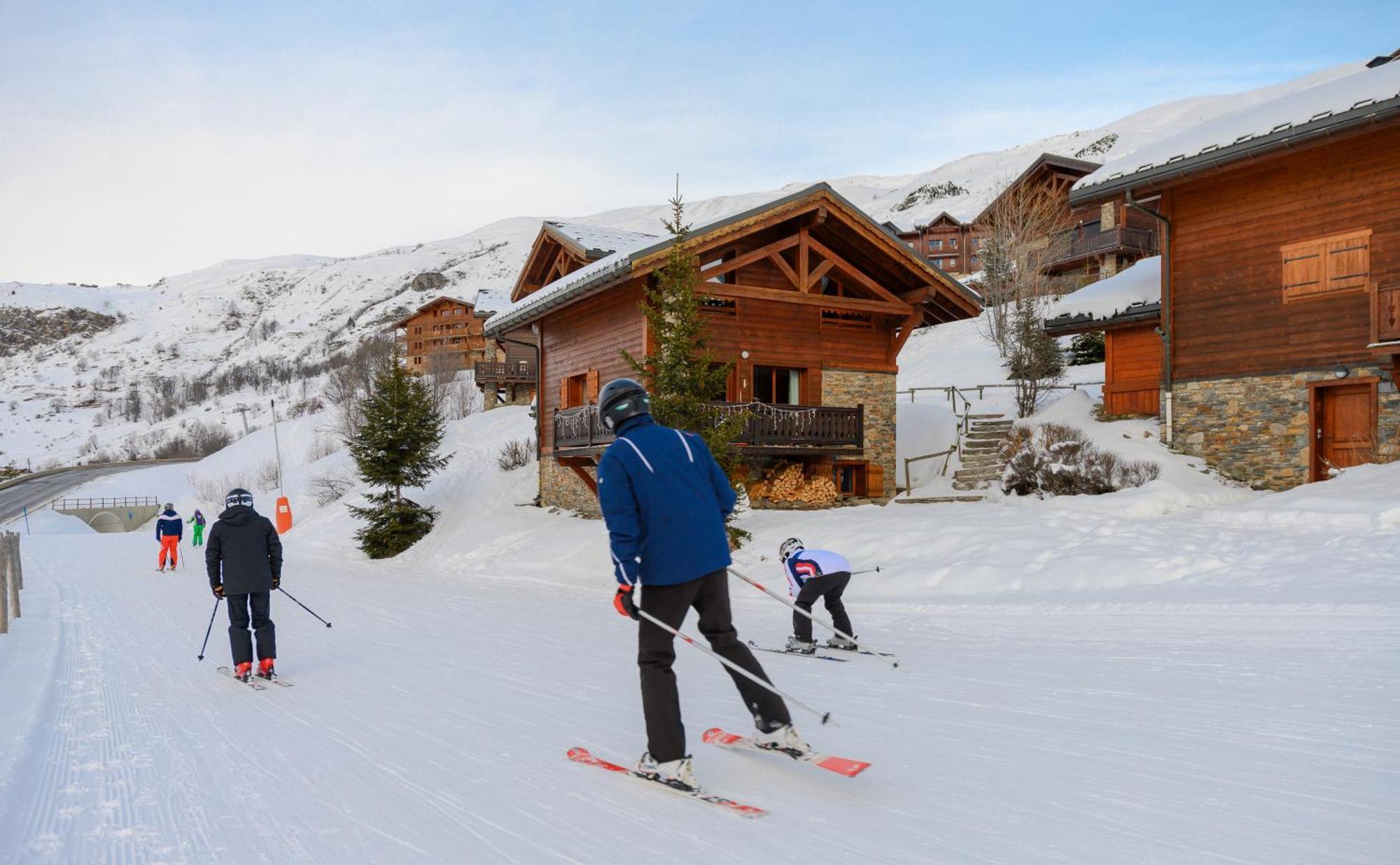 Chalet Ananas, Hameau Des Marmottes Сен-Мартен-де-Бельвиль Экстерьер фото