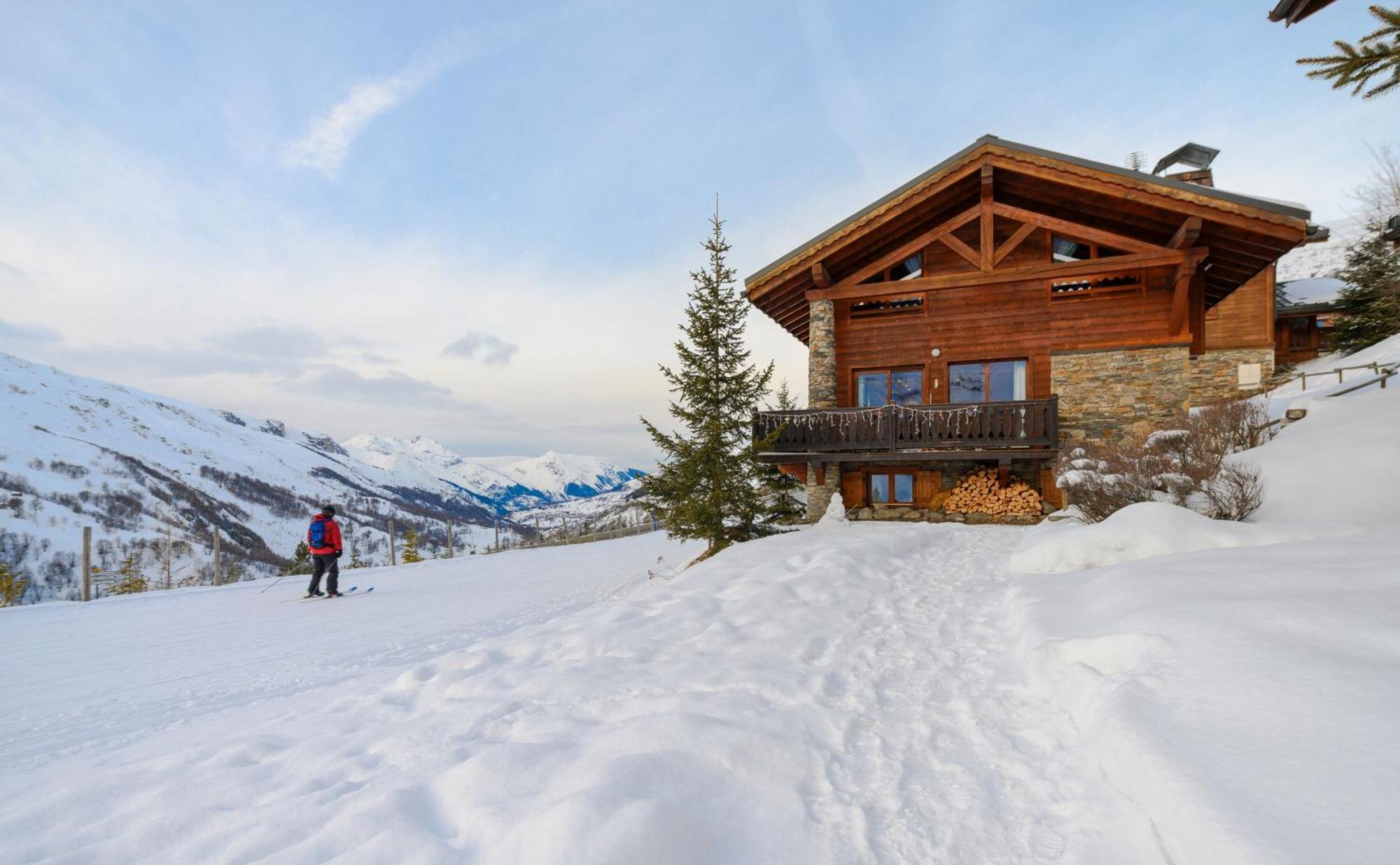 Chalet Ananas, Hameau Des Marmottes Сен-Мартен-де-Бельвиль Экстерьер фото